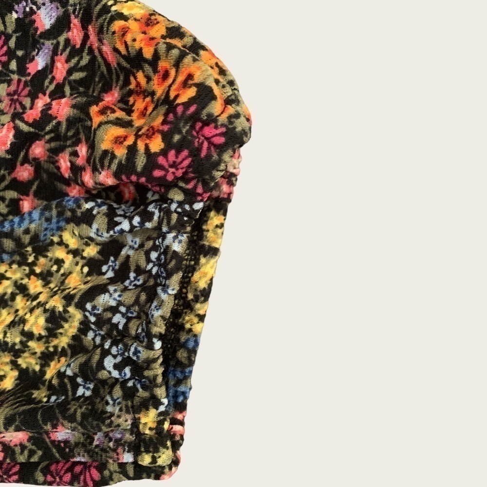 Multi colored floral dress - Picture 2 of 2